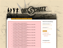 Tablet Screenshot of ortschatz.de