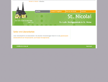 Tablet Screenshot of kirche-niclas.ortschatz.de